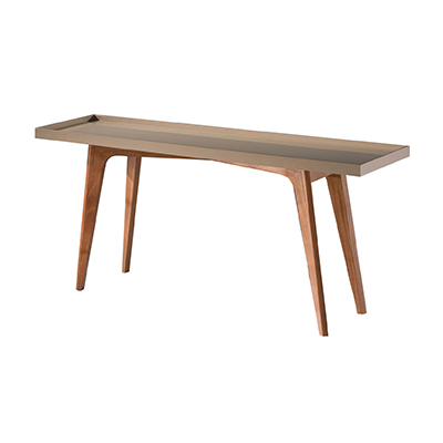 Aparador Borja - <p style="text-align: justify;">Aparador com base em madeira macia de jequitibá com tampo em mdf laminado carvalho ou laqueado + vidro 4mm pintado ou espelho prata.</p>