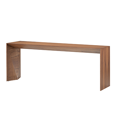 Aparador Dobradura - <p style="text-align: justify;">Aparador com estrutura em MDF laminado ou em laca com opção de vidro 4mm colado sobreposto no tampo.</p>
