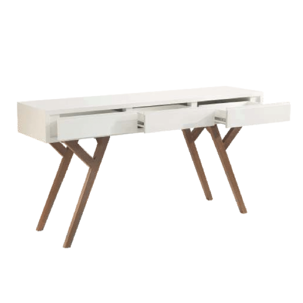 Aparador York - <p>Aparador com estrutura em MDF, pés em madeira maciça e tampo em MDF com laca brilho.</p>
<p>Gavetas com corrediças telescópicas.</p>