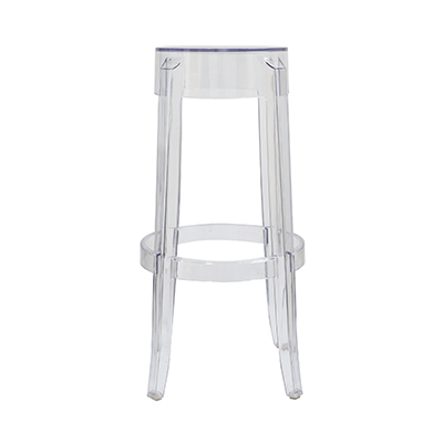 Banqueta 1105 - <p style="text-align: justify;">Banqueta com estrutura em policarbonato transparente.</p>
