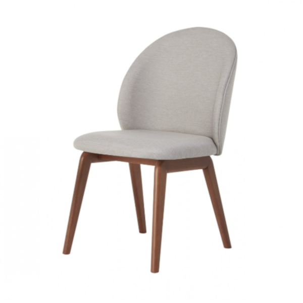 Cadeira Amelie - <p>Cadeira com base em madeira ou metal, assento e encosto estofado.</p>