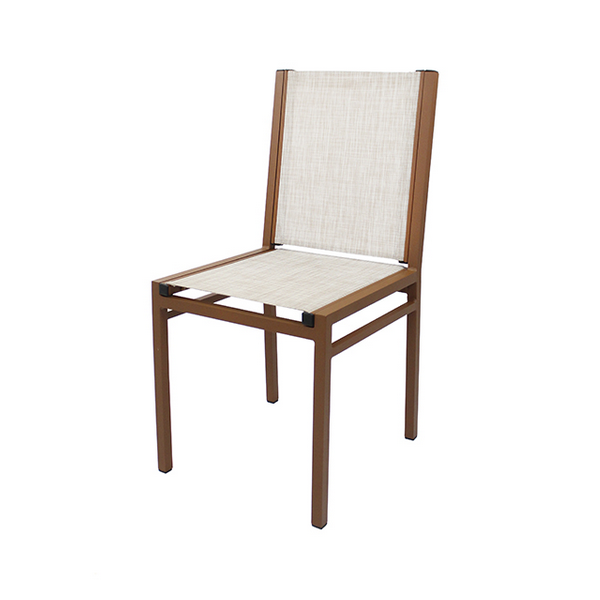 Cadeira Búzios Tela - <p>Cadeira com estrutura em alumínio e assento/encosto em tela.</p>
<p>Medidas: 53 x 45 x 92cm (P x L x A)</p>