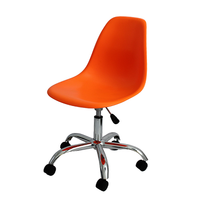 Cadeira DKR Polipropileno Rodízio - <p style="text-align: justify;">Cadeira com base giratória com rodízio e regulagem de altura. O assento e encosto em polipropileno em diversas cores.</p>
<p style="text-align: justify;"><strong>Todas as cores devem ser consultadas sobre disponibilidade.</strong></p>