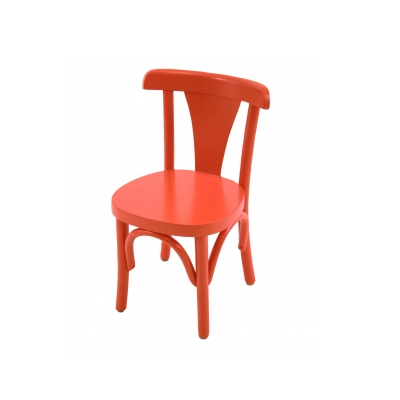 Cadeira Europa Kids - <p style="text-align: justify;">Produto produzido pela conceituadíssima Thonart, conhecida por seus produtos em madeira maciça vergada e por utilizar matéria-prima sustentável em suas peças. Alta Qualidade e Garantia de 10 anos são algumas das vantagens desse produto.</p>
<p style="text-align: justify;">Estrutura em madeira maciça e vergada. A fixação das peças é feita com parafusos fenda Philips e cola PVA. O acabamento é aplicado no produto montado, com tingidor a base de resinas pigmentadas, selador e verniz PU. <strong>PEÇA INFANTIL</strong></p>
<p style="text-align: justify;">Produto com diversas variações e cores.</p>