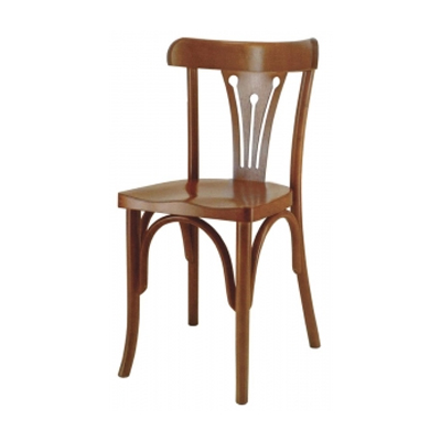 Cadeira Madrid - <p style="text-align: justify;">Estrutura em madeira maciça vergada. A fixação das peças é feita com parafusos fenda Philips e cola PVA. O acabamento é aplicado no produto montado, com tingidor a base de resinas pigmentadas, selador e verniz PU.</p>