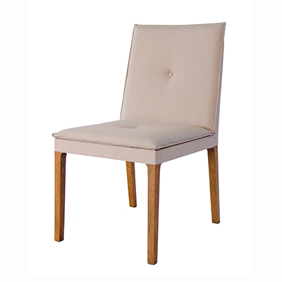 Cadeira Tivoli - <p style="text-align: justify;">Estrutura em madeira tingida ou laqueada.<br />
Encosto e assento estofados.</p>