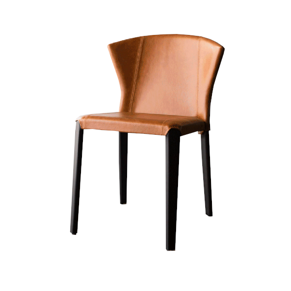 Cadeira Tork - <p>Cadeira em metal revestida com couro reconstituído e assento estofado..</p>
<p> </p>
<p>Medidas: 51 x 58 x 81cm (L x P x H)</p>