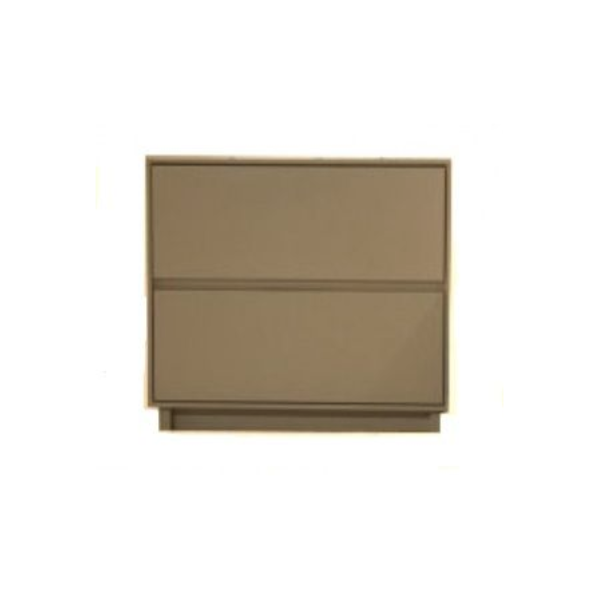 Criado Dallas - <p>Criado com estrutura em madeira, o acabamento tem opções de Laca + Vidro 4mm pintado ou Lâminado. A base é em madeira.</p>
<p><strong>Diversas medidas disponíveis.</strong></p>