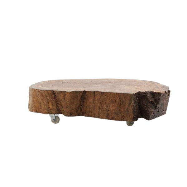 Mesa Central Ettore - <p>Mesa de centro com estrutura em madeira.</p>