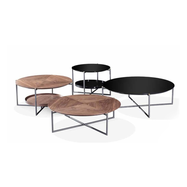 Mesa de centro Delfos - <p>Mesa de centro com estrutura em madeira e diversas opções de tampo.</p>