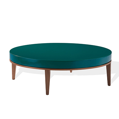 Mesa de Centro Domus - <p style="text-align: justify;">Mesa de centro com pés em madeira maciça com tampo em MDF laminado ou laqueado com opção de vidro 4mm pintado sobreposto.</p>