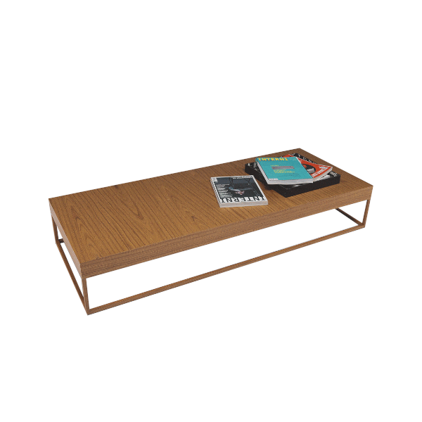 Mesa de centro Due - <p>Mesa de centro em metal com tampo em madeira.</p>
<p>Medidas: L x P x H cm</p>
<p>110 x 110 x 25cm<br />
150 x 60 x 25cm<br />
50 x 50 x 30cm<br />
50 x 50 x 23cm</p>