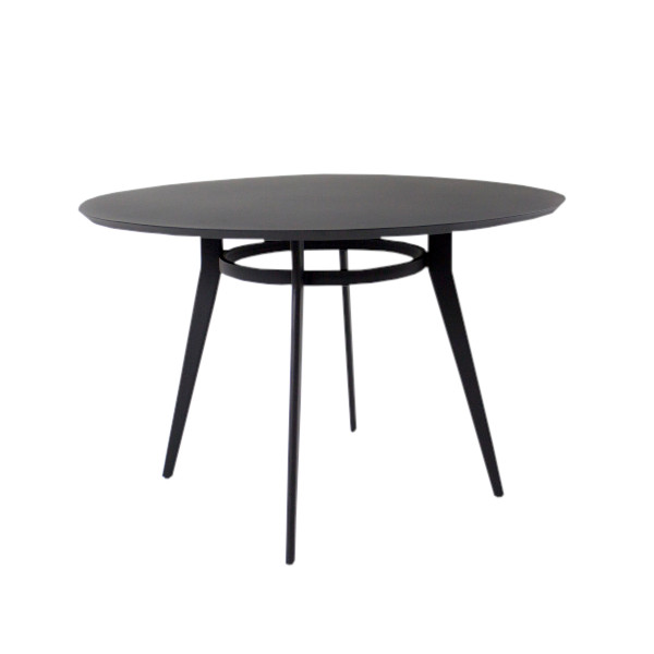 Mesa de Jantar Amélia - <p>Mesa de jantar com estrutura em alumínio. Tampo liso.</p>