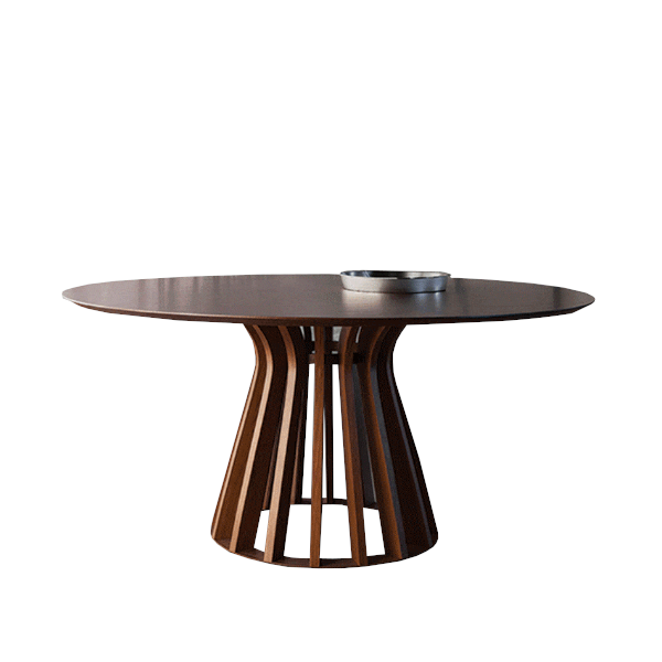 Mesa de jantar Brasilia - <p>Mesa de jantar em metal e madeira.</p>
<p>Medidas: L x P x H cm</p>
<p>120 diam x 75cm<br />
140 diam x 75cm<br />
160 diam x 75cm</p>