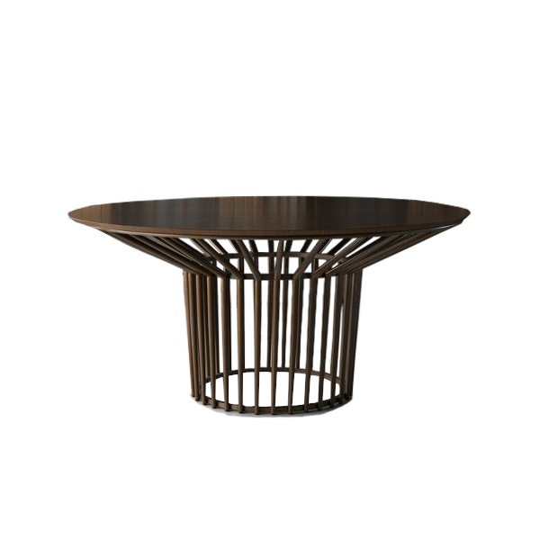 Mesa de Jantar Bros - <p>Mesa de jantar em metal com tampo em madeira.</p>
<p> </p>
<p>Medidas: (L x P x H)</p>
<p>100 diam. x 75cm<br />
120 diam. x 75cm<br />
140 diam. x 75cm<br />
160 diam. x 75cm</p>