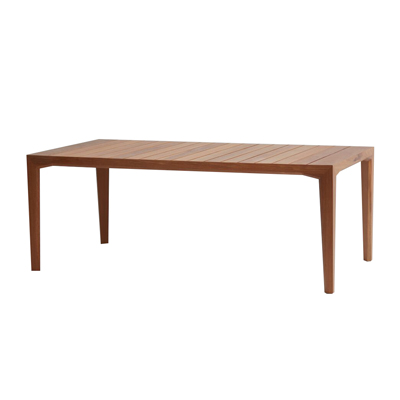 Mesa de Jantar Caraúna - <p>Mesa de Jantar com estrutura e tampo em madeira cumaru.</p>