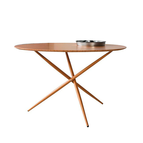 Mesa de jantar Pegasus - <p>Mesa de jantar em metal com tampo em madeira.</p>
<p>Medidas: L x P x H cm</p>
<p>80 diam x 75cm<br />
100 diam x 75cm<br />
120 diam x 75cm</p>