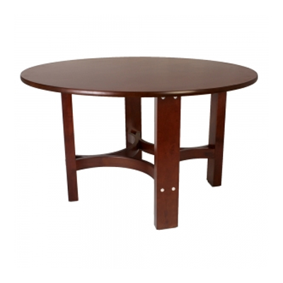 Mesa de Jantar Tersus - <p style="text-align: justify;">Produto produzido pela conceituadíssima Thonart, conhecida por seus produtos em madeira maciça vergada e por utilizar matéria-prima sustentável em suas peças. Alta Qualidade e Garantia de 10 anos são algumas das vantagens desse produto.</p>
<p style="text-align: justify;">Estrutura em madeira maciça e vergada. A fixação das peças é feita com parafusos fenda Philips e cola PVA. O acabamento é aplicado no produto montado, com tingidor a base de resinas pigmentadas, selador e verniz PU.</p>