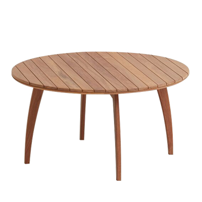 Mesa de Jantar Velo - <p>Mesa de Jantar com estrutura e tampo em madeira cumaru.</p>