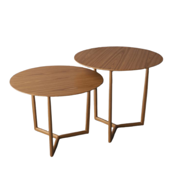 Mesa lateral Form - <p>Mesa lateral em metal com tampo em madeira ou vidro.</p>
<p>Medidas: L x P x H cm</p>
<p>60 diam. x 45<br />
60 diam. x 55</p>
<p> </p>
<p> </p>