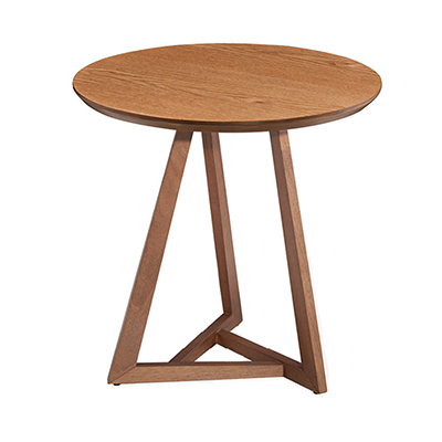 Mesa Lateral Fran - <p style="text-align: justify;">Mesa lateral com pés em madeira maciça jequitibá com tampo em MDF laminado ou laqueado.</p>