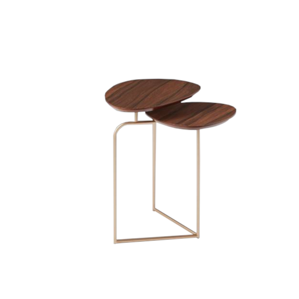 Mesa Lateral Sintra - <p>Mesa lateral com estrutura metálica pintada, tampo em lâmina natural ou sintética.</p>