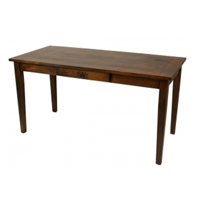 Mesa Piacenza - <p style="text-align: justify;">Produto produzido pela conceituadíssima Thonart, conhecida por seus produtos em madeira maciça vergada e por utilizar matéria-prima sustentável em suas peças. Alta Qualidade e Garantia de 10 anos são algumas das vantagens desse produto.</p>
<p style="text-align: justify;">Estrutura em madeira maciça e vergada. A fixação das peças é feita com parafusos fenda Philips e cola PVA. O acabamento é aplicado no produto montado, com tingidor a base de resinas pigmentadas, selador e verniz PU.</p>
<p style="text-align: justify;"><strong>Produto com gaveta.</strong></p>
