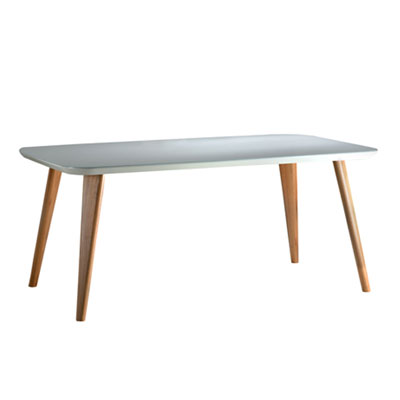 Mesa Tina - <p>Mesa com estrutura em madeira e tampo em laca + vidro.</p>
<p><strong>Diversas medidas disponíveis.</strong></p>