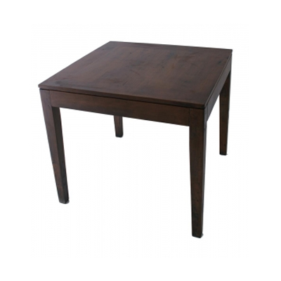 Mesa Western - <p style="text-align: justify;">Produto produzido pela conceituadíssima <strong>Thonart</strong>, conhecida por seus produtos em madeira maciça vergada e por utilizar matéria-prima sustentável em suas peças. Alta Qualidade e Garantia de 10 anos são algumas das vantagens desse produto.</p>
<p style="text-align: justify;">Estrutura em madeira maciça tipo demolição. A fixação das peças é feita com parafusos fenda Philips, e/ou cantoneiras metálicas e cola PVA. O acabamento é aplicado no produto montado, com tingidor a base de resinas pigmentadas, selador e verniz PU.</p>
<p style="text-align: justify;"><strong>Medida do produto quadrado: 80 x 80 x 78</strong><br />
<strong>Medida do Produto Redondo: 120 x 80 x 78</strong></p>