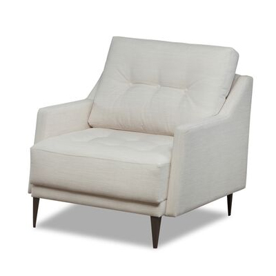 Poltrona Dallas - <p>Poltrona com estrutura em aço carbono, assento com almofada fixa e e encosto com almofadas soltas.</p>