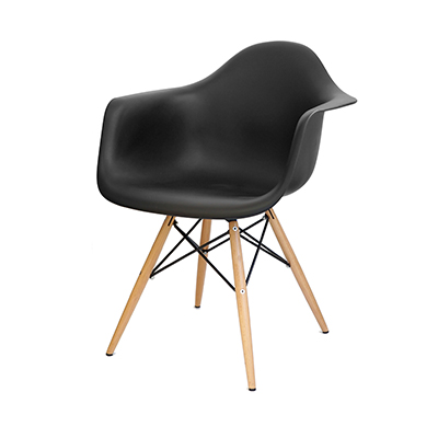 Poltrona DKR c/ Braço - <p style="text-align: justify;">A Poltrona DKR é um produto de grande variedade que certamente atenderá a sua necessidade. Tem base em madeira e assento em polipropileno). Nas cores Branco, Vermelho, Amarelo, Preto.</p>