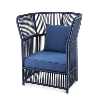 Poltrona Galla Pet - <p>Poltrona com estrutura em corda pet.</p>