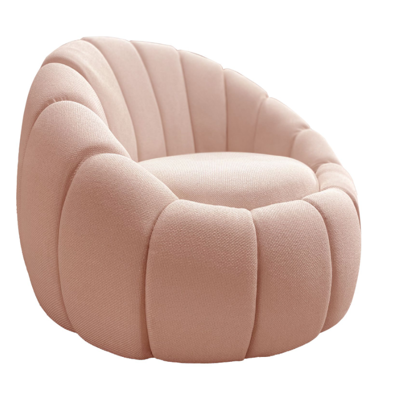 Poltrona Giratória Moon - <p>Poltrona giratória com assento e encosto estofado.</p>
<p style="text-align: justify;"><strong>Medidas (LxPxA)<br />
</strong>82 x 81 x 89</p>