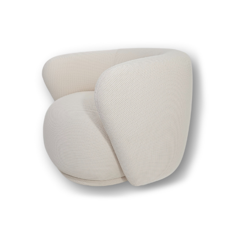 Poltrona Helena - <p>Poltrona com assento e encosto estofados.</p>
<p>Medidas (LxPxA)</p>
<p>90 x 90 x 80cm</p>