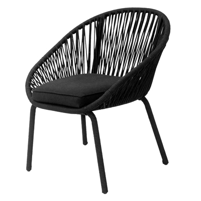 Poltrona Net Pet - <p>Poltrona com estrutura em corda pet.</p>