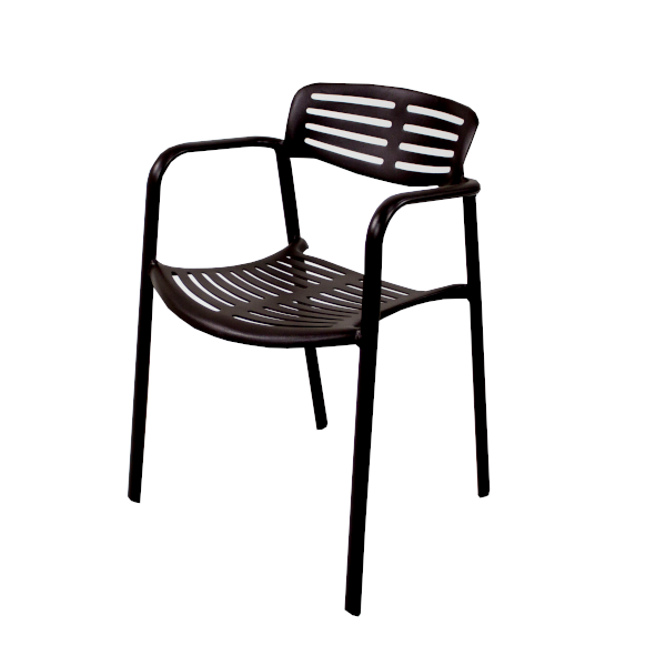 Poltrona Plaza - <p>Poltrona com estrutura tubular fundida.</p>
<p>Medidas: 50 x 54 x 75cm (P x L x A)</p>