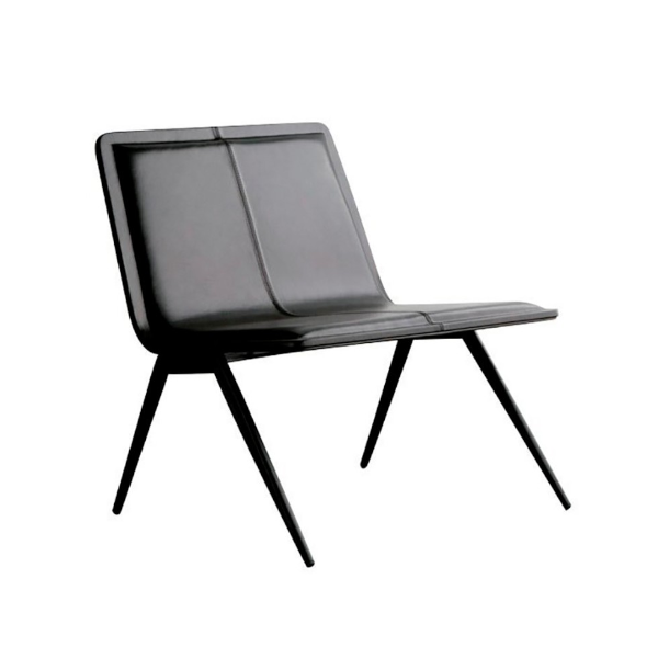 Poltrona Tecno - <p>Poltrona em metal com assento estofado.</p>
<p> </p>
<p>Medidas: 70 x 67 x 77cm (L x P x H)</p>